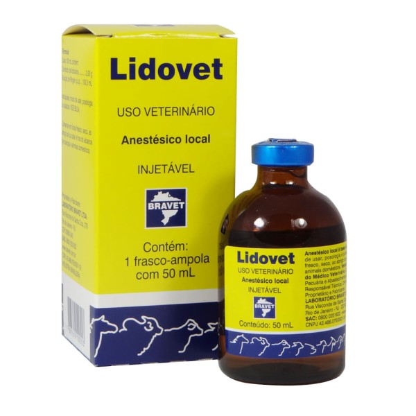 Encontraproduto.com.br - Medicamento Anest Local Lidovet 50ml