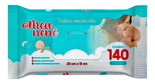 Encontraproduto.com.br - Toalhas Umedecidas Meu Nenê Plus com 140 Unidades