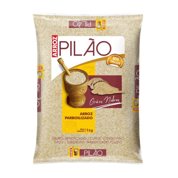 Encontraproduto.com.br - Arroz Pilão Parboilizado TP1 1kg
