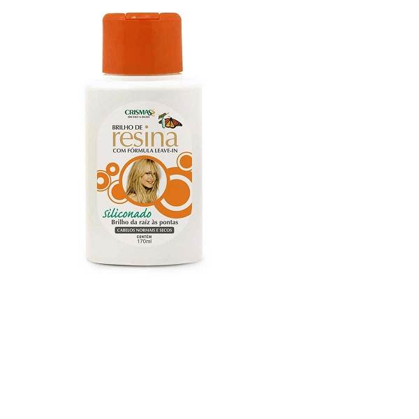 Encontraproduto.com.br - Creme Para Pentear Brilho De Resina Crisma Silicone 170ml