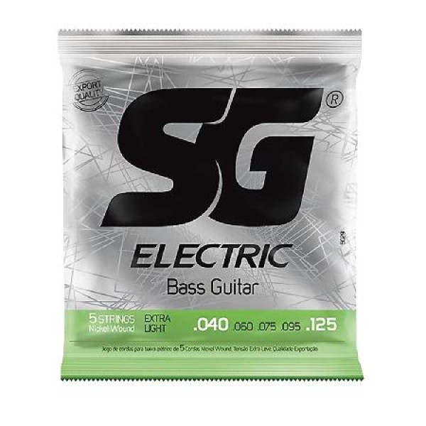 Encontraproduto.com.br - Corda SG 040 Níquel para Baixo 5 Cordas Tensão Extra Leve