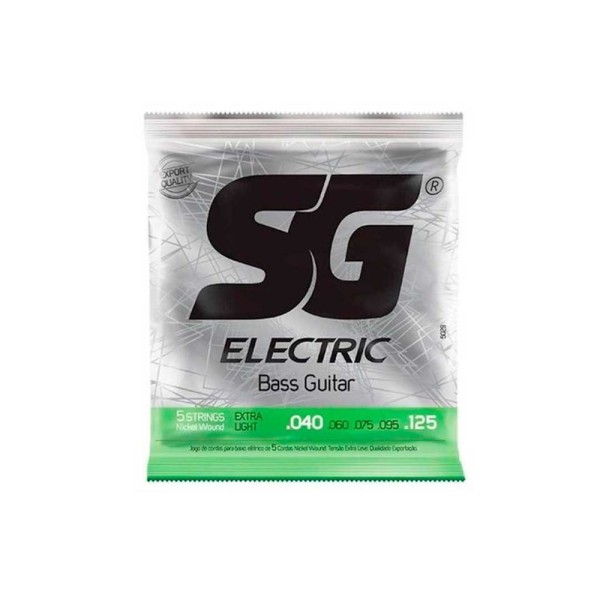 Encontraproduto.com.br - Corda SG 040 Níquel para Baixo 5 Cordas Tensão Extra Leve