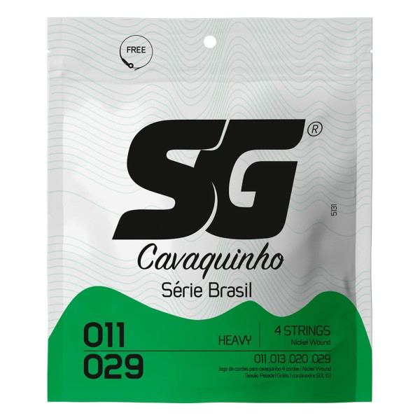 Corda SG 011 Níquel para Cavaquinho com Bolinha