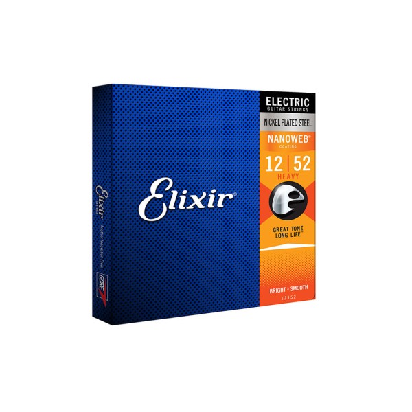 Corda Elixir Nanoweb 012 Heavy para Guitarra