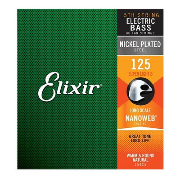 Encontraproduto.com.br - Corda Avulsa Elixir 5ª Si Super Light LS para Baixo