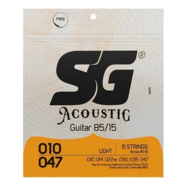 Encontraproduto.com.br - Corda SG 011 Aço Bronze 85/15 para Violão