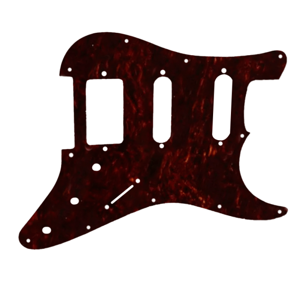 Escudo Dolphin para Guitarra Stratocaster HSS Tortoise com 1 Camada