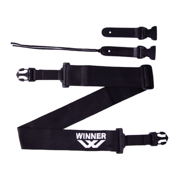 Encontraproduto.com.br - Correia com Trava Winner Polyweb Preta