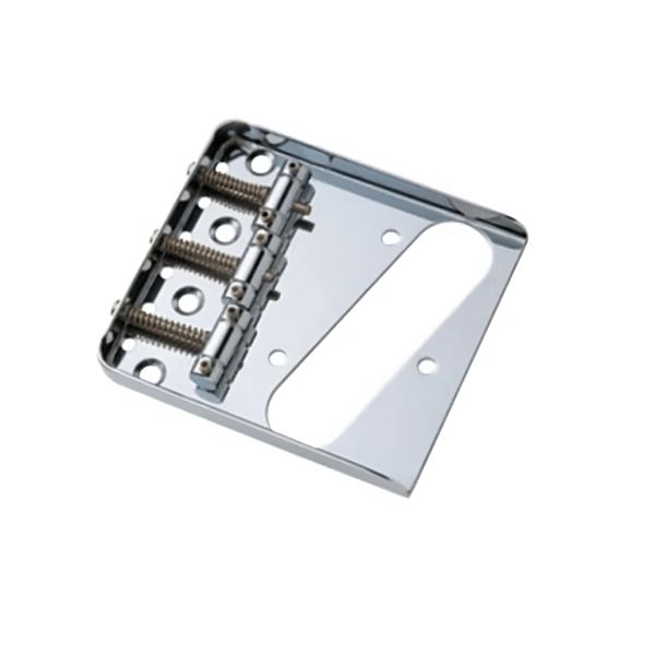 Encontraproduto.com.br - Ponte Para Guitarra Telecaster Cromada Com 3 Saddles Dolphin