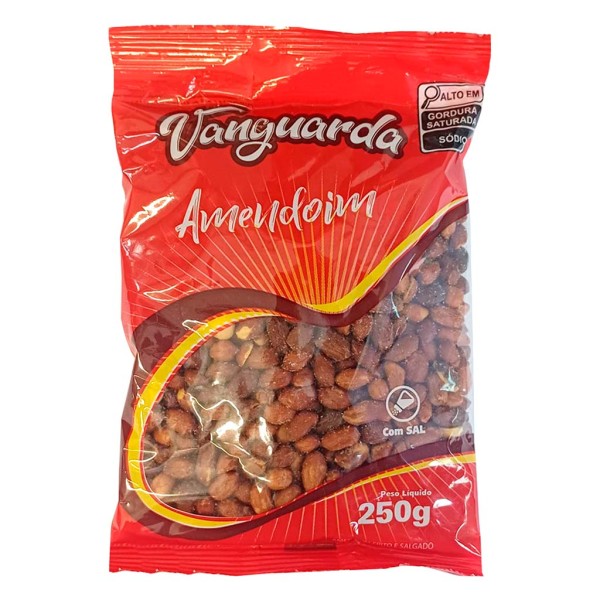 Encontraproduto.com.br - Amendoim Frito Salgado com Pele 250g - Vanguarda