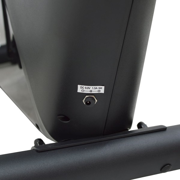 Encontraproduto.com.br - Bicicleta Ergométrica Profissional Magnética Polibike 4600 Para Academia Painel 9 Funções Cor Preto