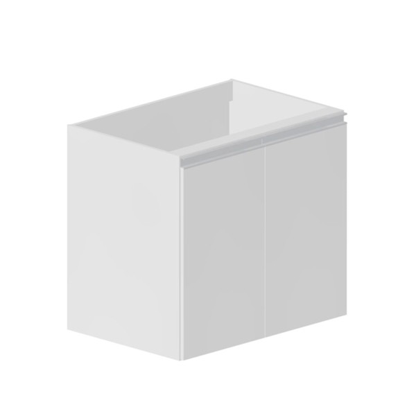 Balcão de cozinha duplo Montreal 1297 80x56,5cm branco Bonatto