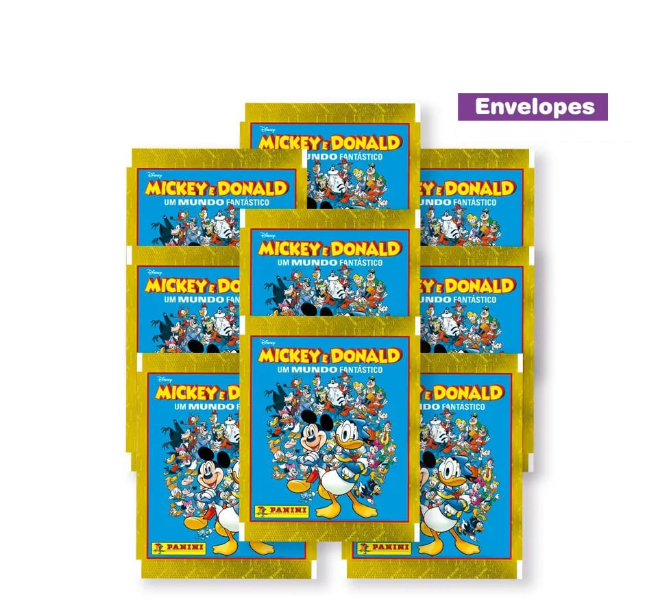 Mickey E Donald - Envelopes Soltos