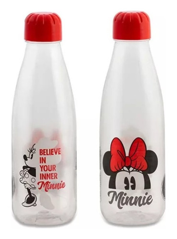 Squeeze Paris Minnie 600ml Vermelho Plástico 470542 (MP)