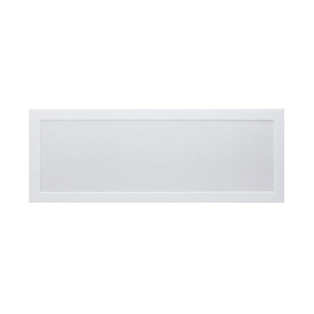 Encontraproduto.com.br - Embutido de alumínio E27 Vigo 66x24cm retangular para 5 lâmpadas branco Tualux
