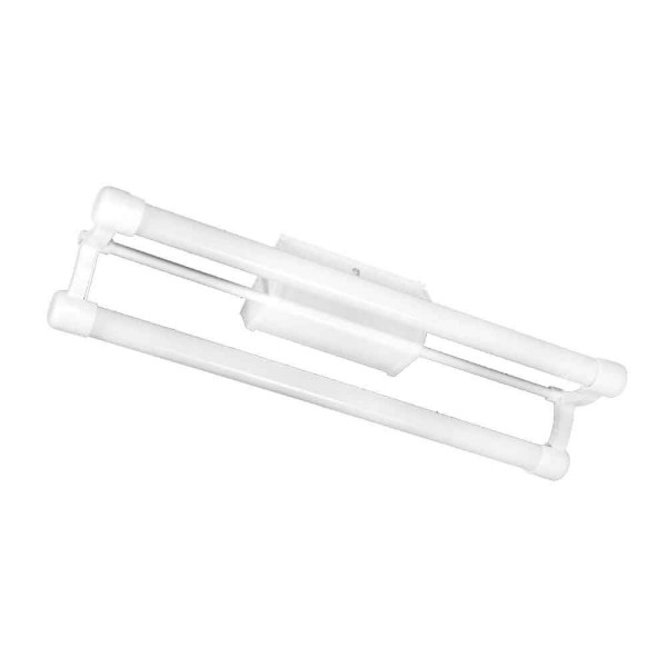 Encontraproduto.com.br - Luminária tubular ToLEDo com reator para 2 lâmpadas fluorescentes 20W branca Tualux