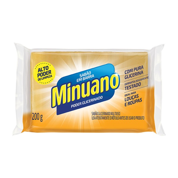 Encontraproduto.com.br - Sabão MINUANO Gliceriano Neutro Barra 200g