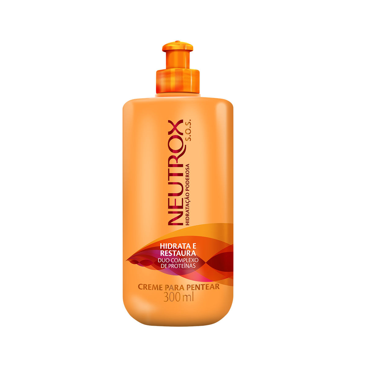 Encontraproduto.com.br - Creme Para Pentear Neutrox Hidratacao Poderosa 300ml Sos Cachos
