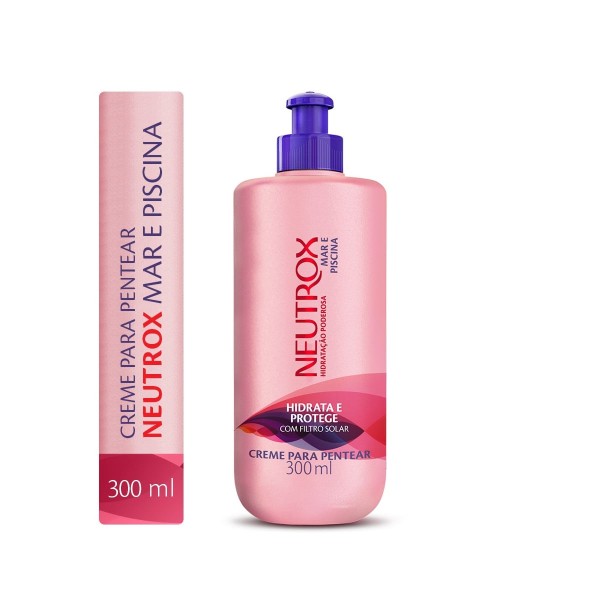 Encontraproduto.com.br - Creme Para Pentear Neutrox Mar E Piscina 300ml