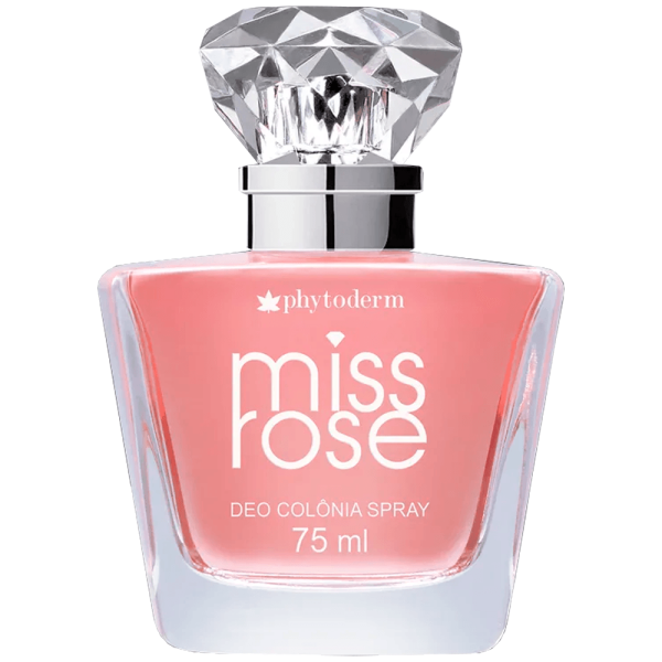 Encontraproduto.com.br - Perfume Feminino Phytoderm Miss Rose Deo Colônia 75ml