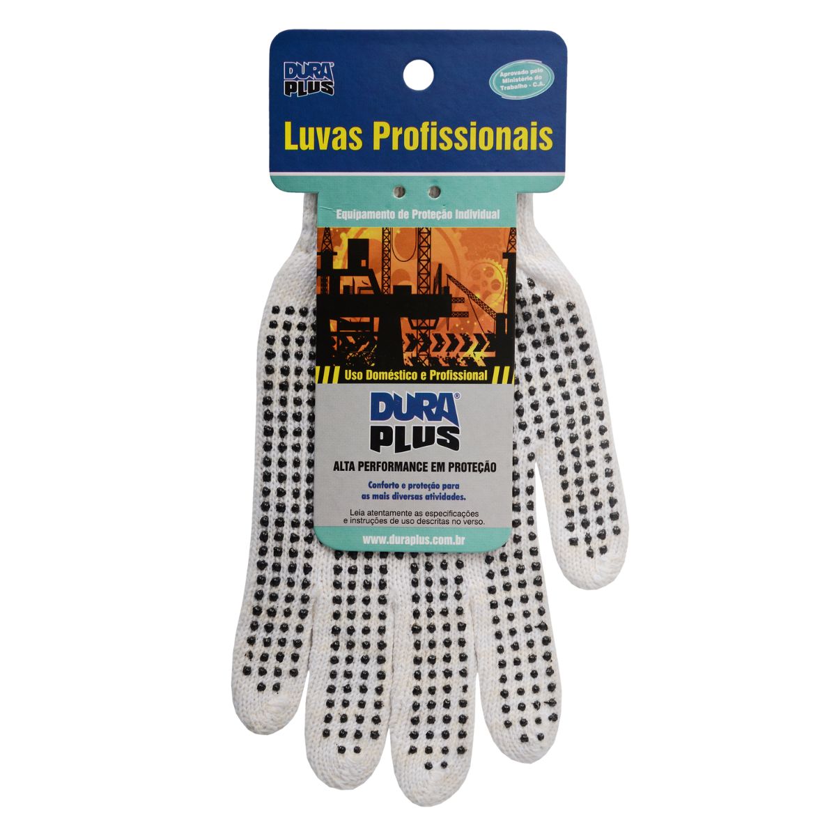 Encontraproduto.com.br - Luva Tricotada 4 Fios Pigmentada Dura Plus Balaska