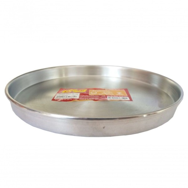 Encontraproduto.com.br - Kit 12 Formas De Pizza Brotinho De Alumínio 14cm Docesar