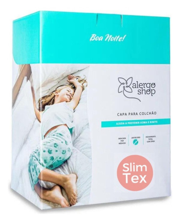 Encontraproduto.com.br - Capa Slim Tex Para Camas de Casal Queen (1,60x2,02x0,23)