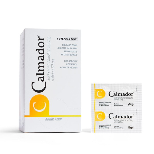 Encontraproduto.com.br - Calmador Com 4 Comprimidos