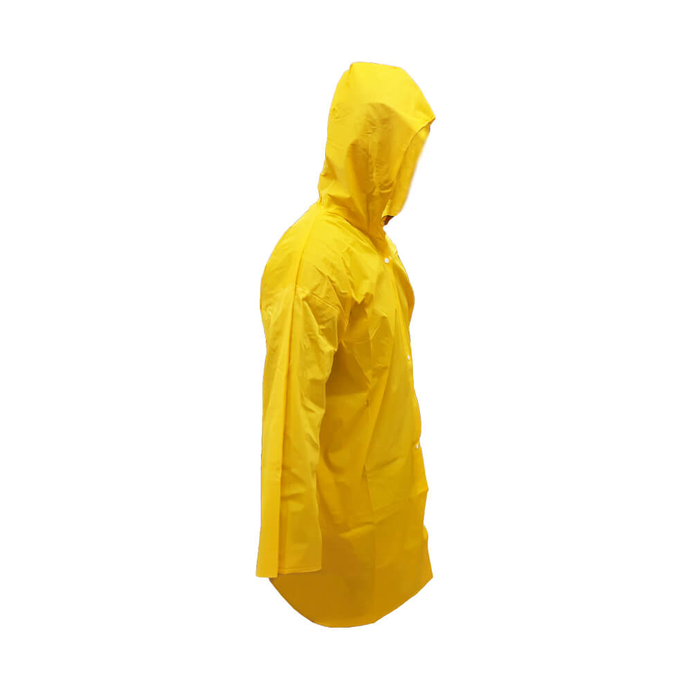Capa de Chuva PVC Capere com Forro Amarela G