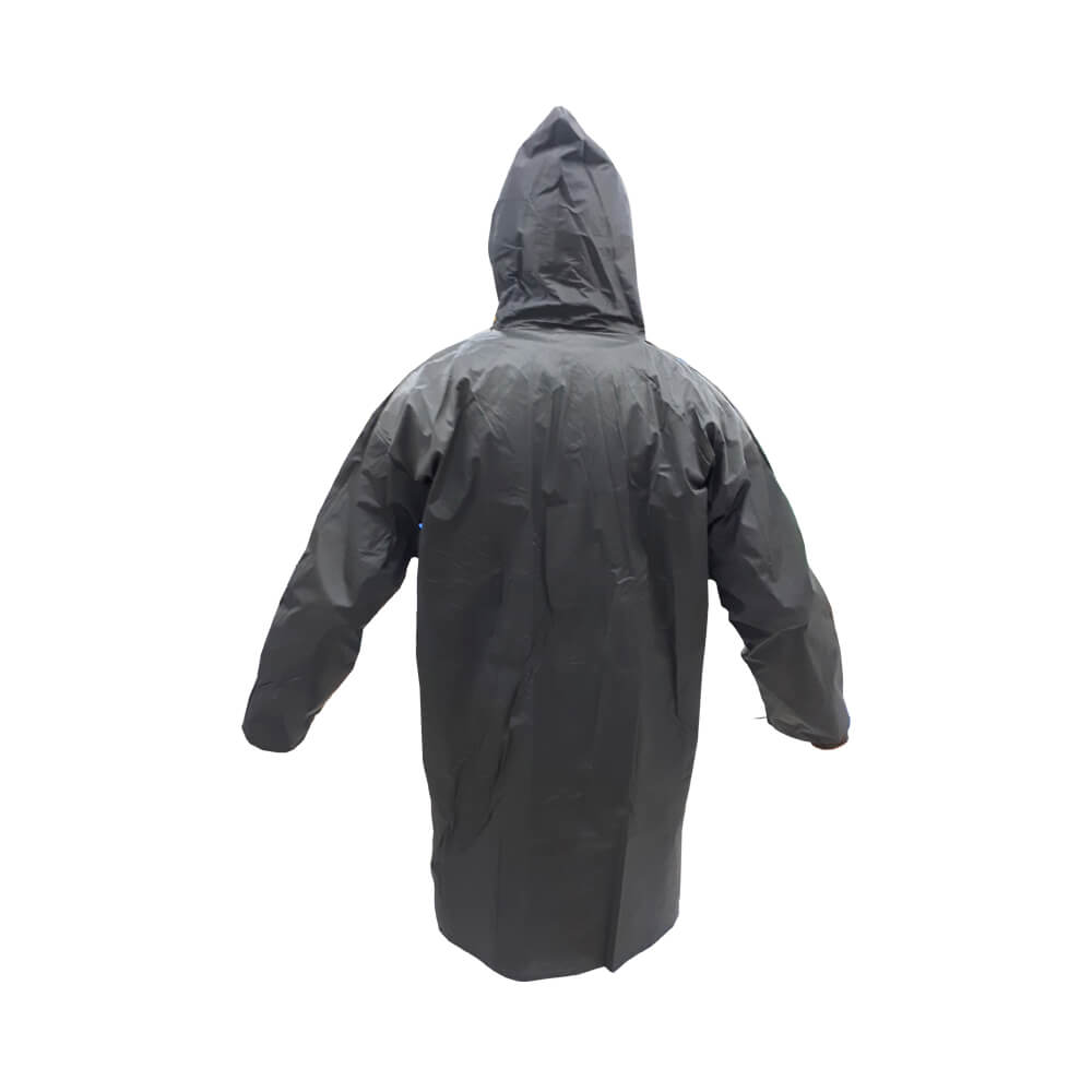 Encontraproduto.com.br - Capa de Chuva PVC Capere com Forro Preta GG