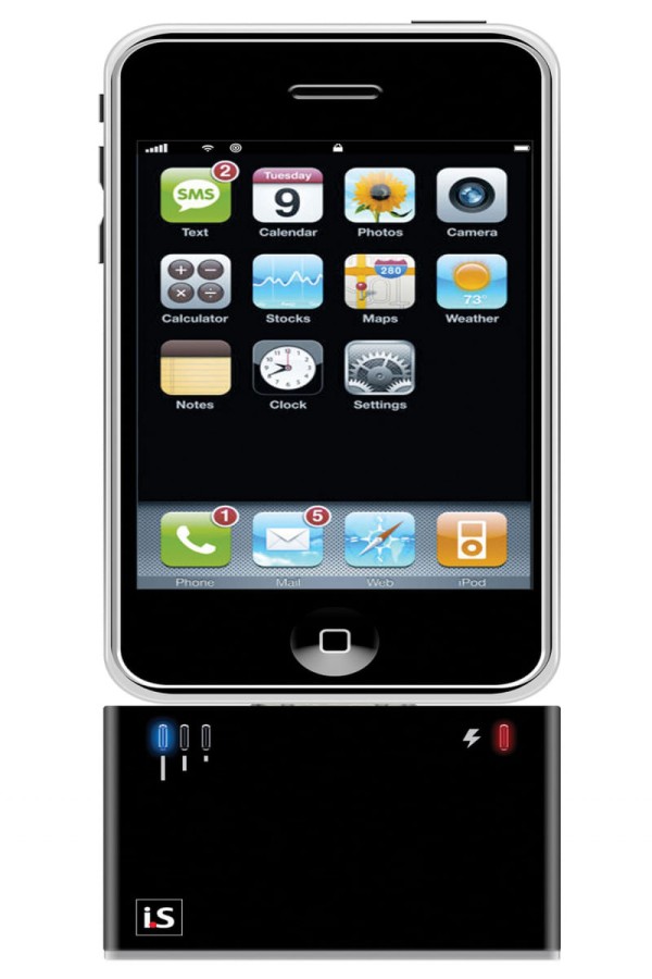 Encontraproduto.com.br - Carregador de parede bivolt e bateria reserva para iPhone e iPod