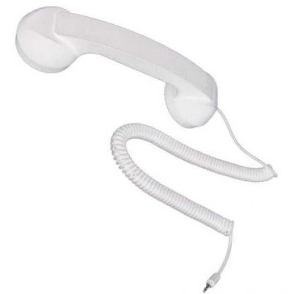Monofone com conexão plug P2 Branca