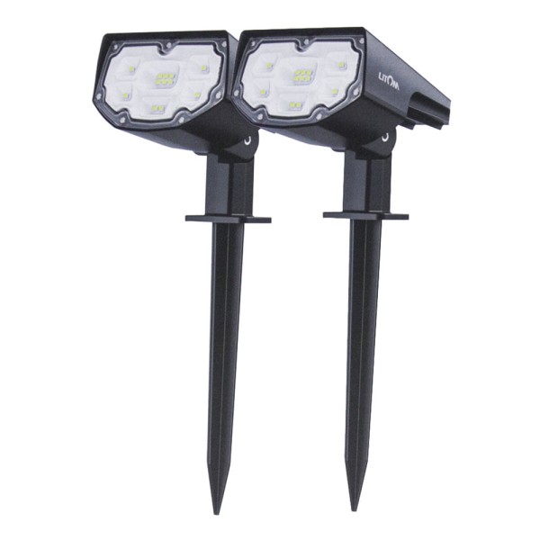Encontraproduto.com.br - Conjunto 2 Luminárias LED LITOM X001-YKC69J energia Solar para uso externo
