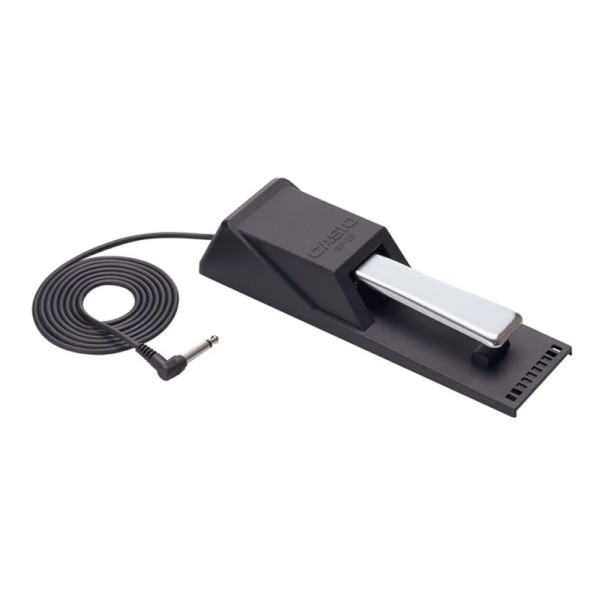 Pedal de sustain padrão para os teclados Casio compatíveis com alavanca de metal e sapata