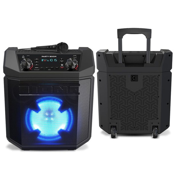 Encontraproduto.com.br - Party Boom Ion Caixa De Som Bluetooth Amplificador De Áudio