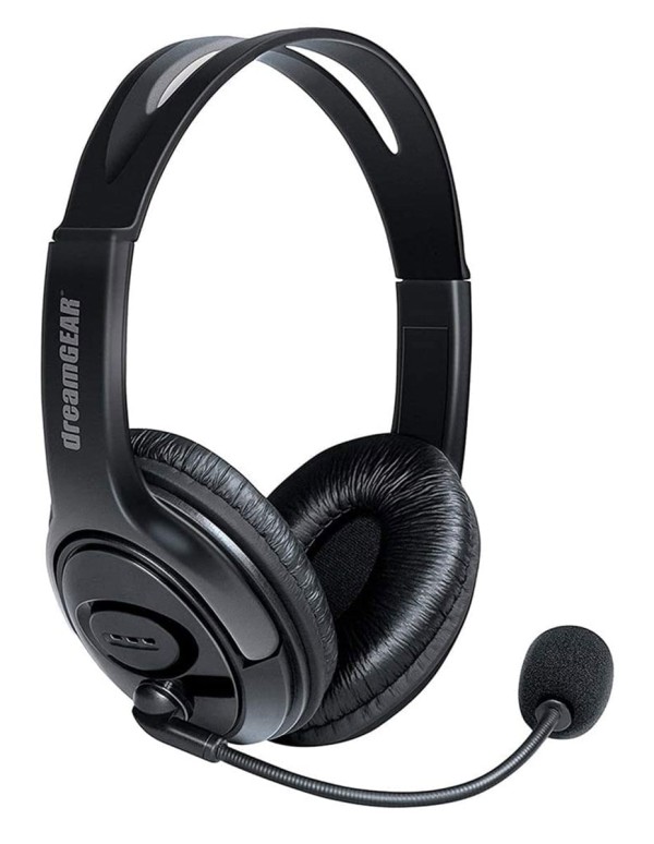 Gaming Headset com conchas grandes para PS4