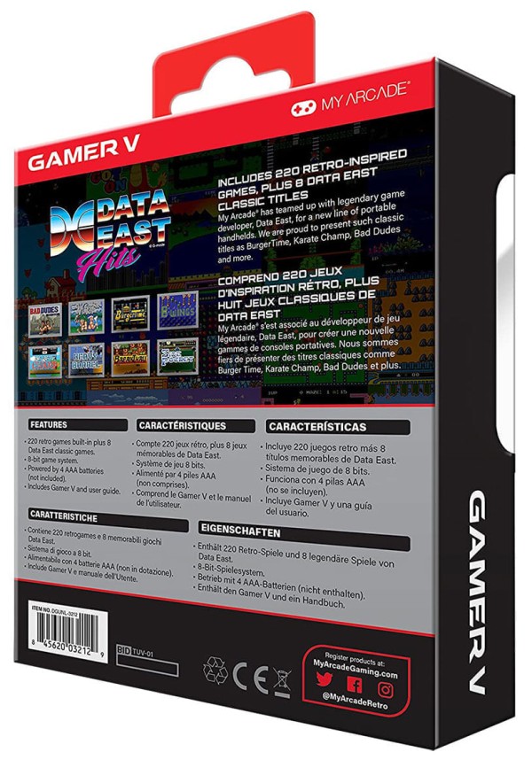 Encontraproduto.com.br - Jogo portátil Data Heat East My Arcade