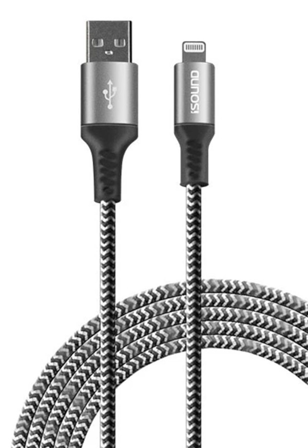 Encontraproduto.com.br - Cabo Lightning com Kevlar e extensão de 3 metros