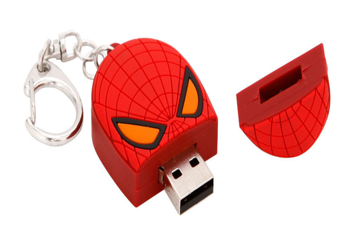 Pen Drive Homem Aranha 4 GB USB