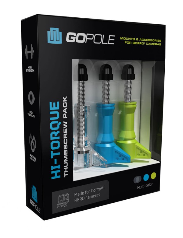 Encontraproduto.com.br - Conjunto com parafusos de fixação para câmera GoPro