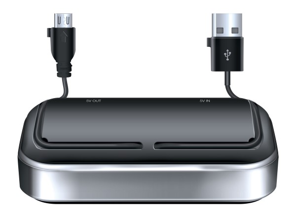 Encontraproduto.com.br - Bateria de reserva portátil com lanterna - 5.200 mAh