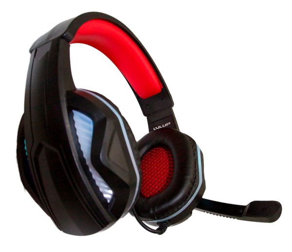 Encontraproduto.com.br - Hero Pro Gaming Led Headset Level UP para Xbox, PS, Switch, PC e Mobile