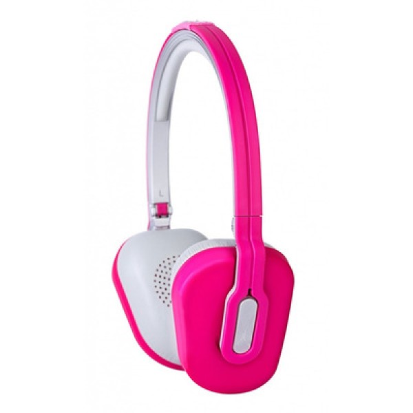 Fone De Ouvido Dobrável C/ Microfone E Controle Volume Pink