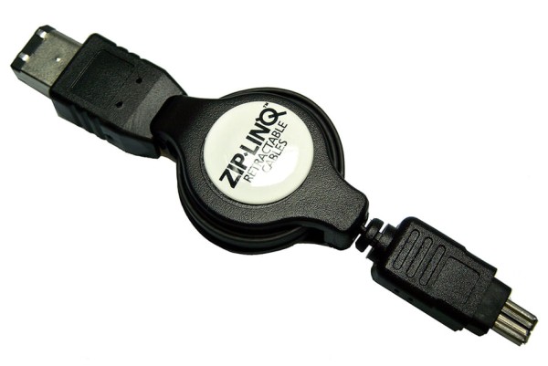 Encontraproduto.com.br - Cabo firewire retrátil 6-4