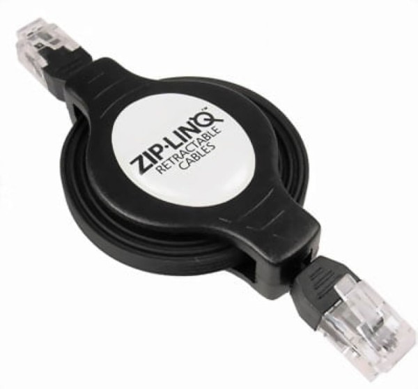 Cabo retrátil modular para modem e telefone
