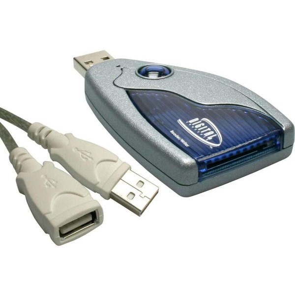 Encontraproduto.com.br - Leitor e Gravador XD USB 2.0 CR45M e Cabo de Extensão D-Concepts