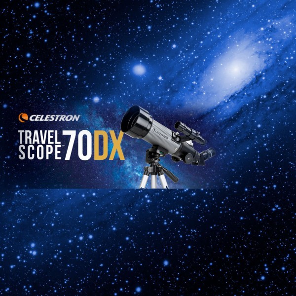 Encontraproduto.com.br - Telescópio com ampliação 70mm, acessórios e adaptador para SmartPhone