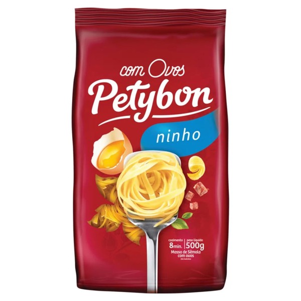 Encontraproduto.com.br - Macarrão Ninho Petybon de Sêmola com Ovos 500g