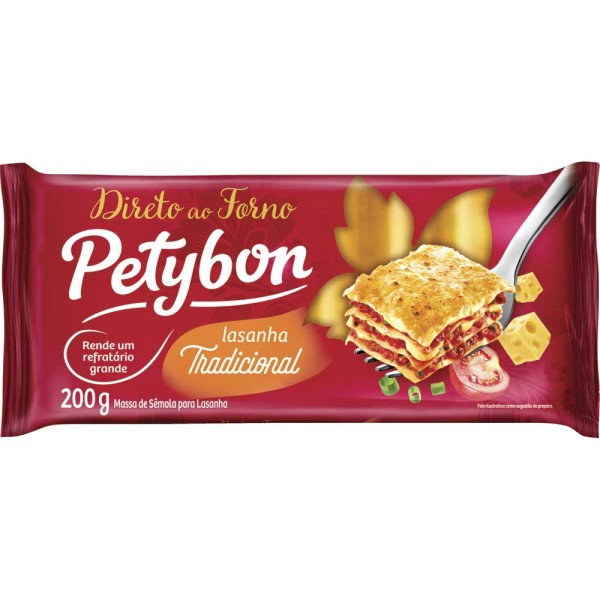 Encontraproduto.com.br - Massa para Lasanha Petybon Pacote com 200g