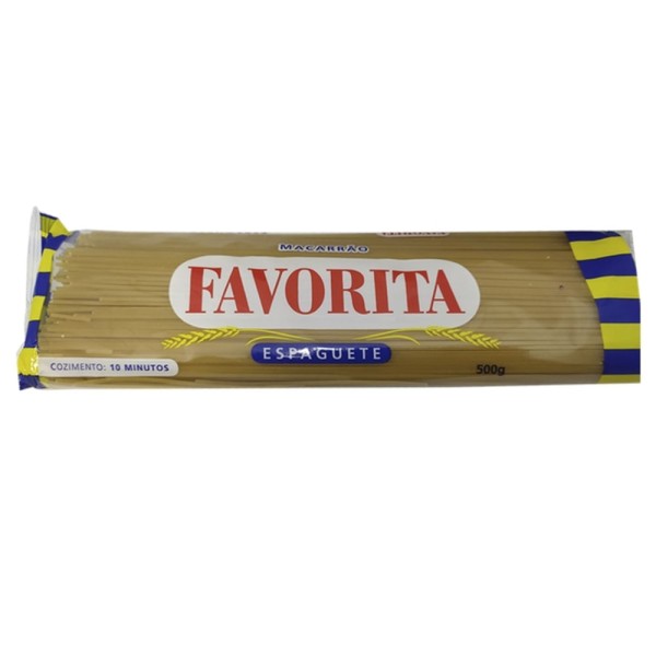 Encontraproduto.com.br - Massa Comum Favorita Espaguete Pacote com 500g